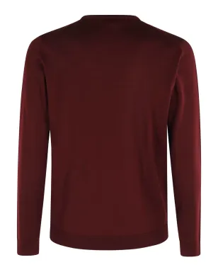 Roberto Collina round-neck merino wool sweater - Red - サムネイル2