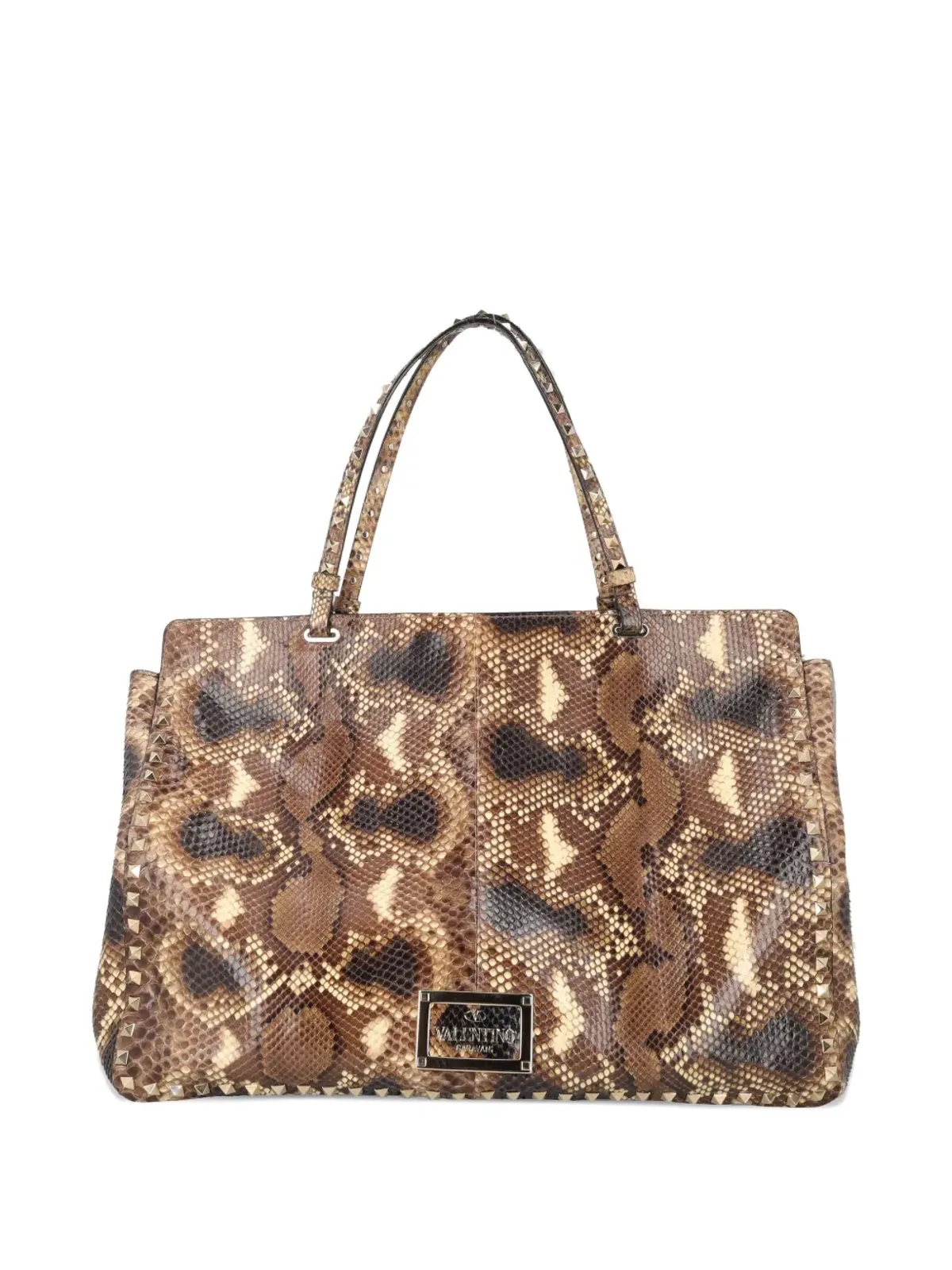 Valentino Garavani Pre-Owned ロックスタッド トートバッグ - 画像2