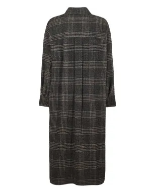 MARANT ÉTOILE グレー チェック柄 ボタン留め コート - サムネイル2
