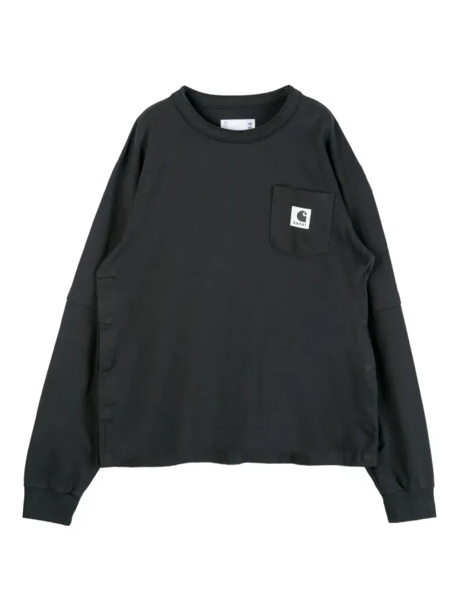 sacai sacai × Carhartt WIP ポケットディテールTシャツの商品画像