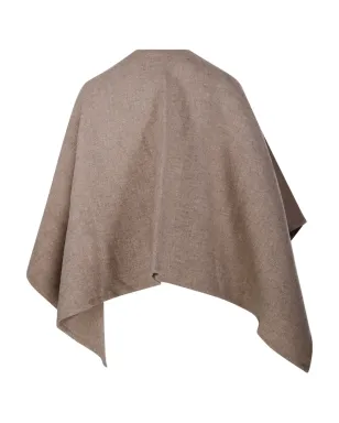 Max Mara ロゴパッチ アシンメトリック ケープ - サムネイル2