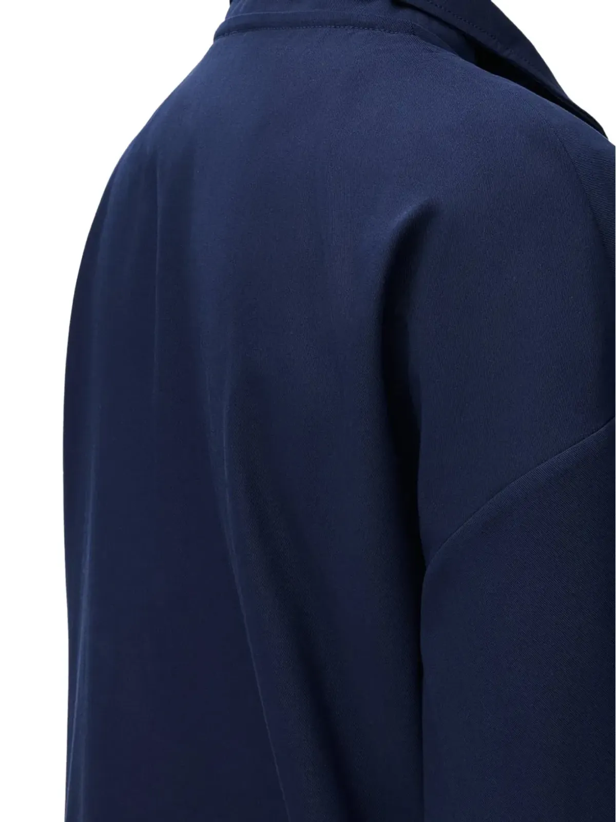 LOEWE フード付きレザーパッチジャケット - 画像2