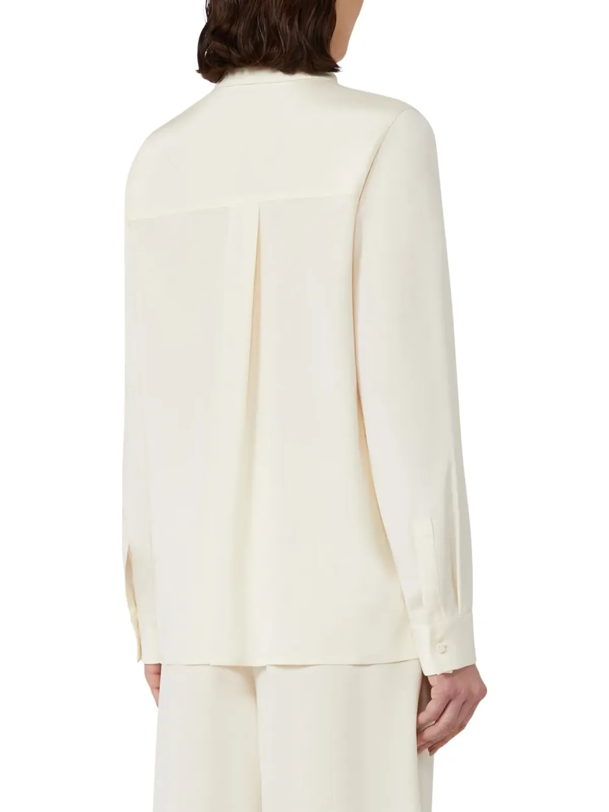 Max Mara ボタンダウン シルクシャツ - 画像3