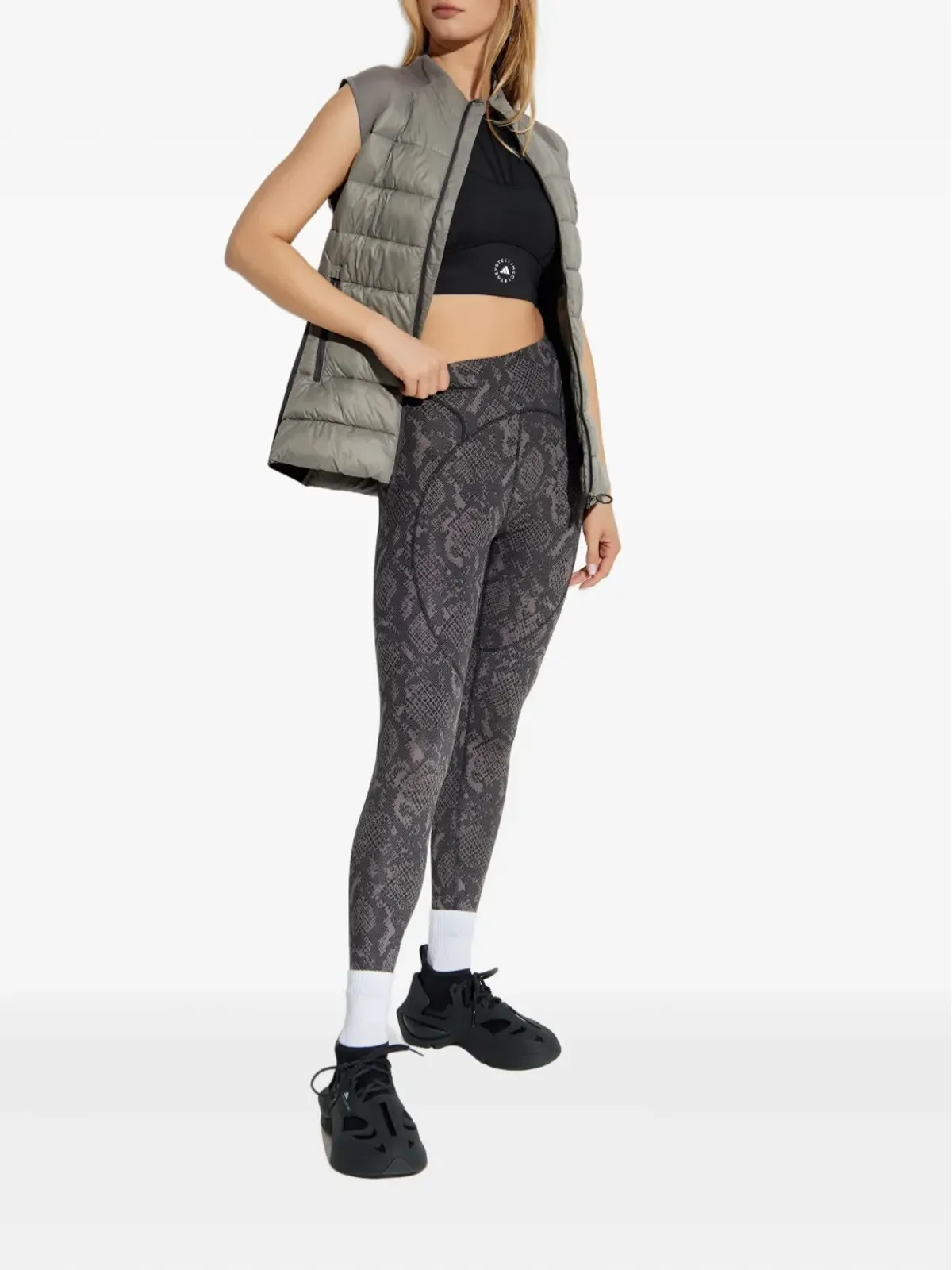adidas by Stella McCartney ホルターネックスポーツブラ - 画像2