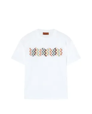 Missoni Kids ジグザグ柄Tシャツ - サムネイル1