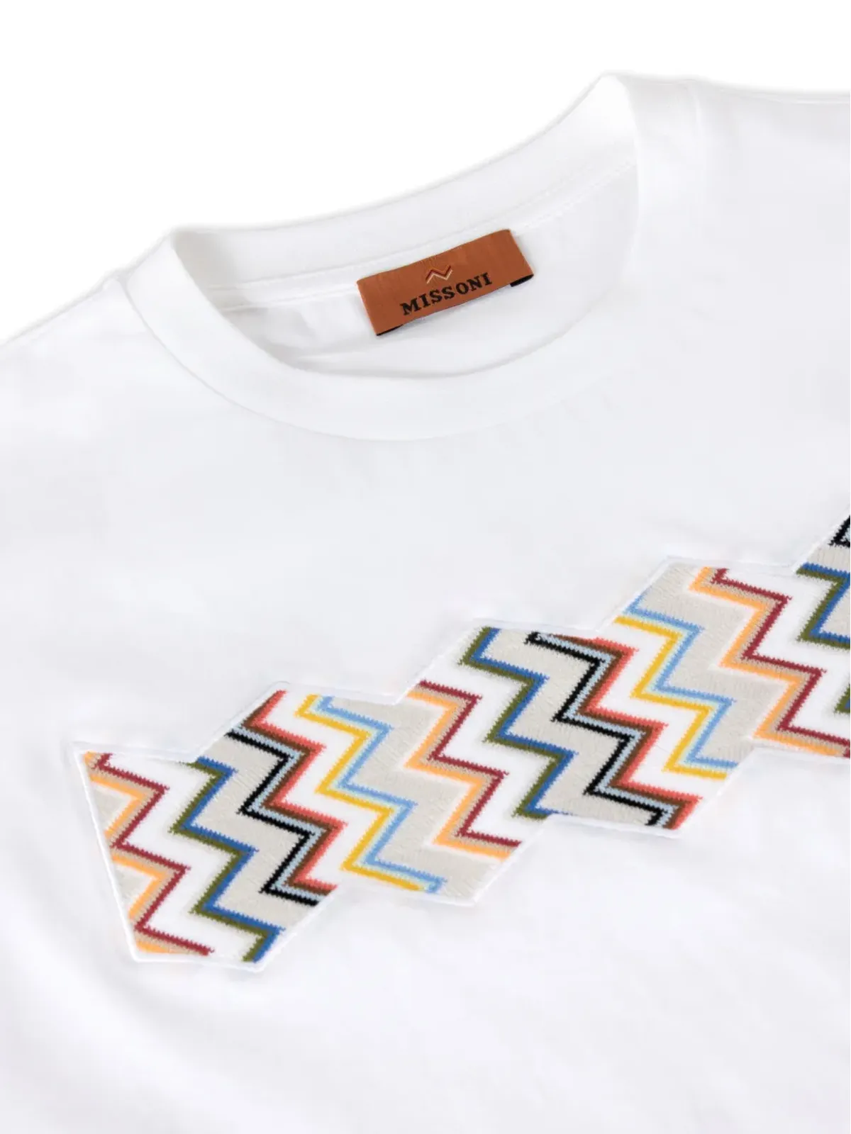 Missoni Kids ジグザグ柄Tシャツ - 画像3