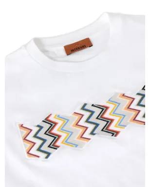 Missoni Kids ジグザグ柄Tシャツ - サムネイル3