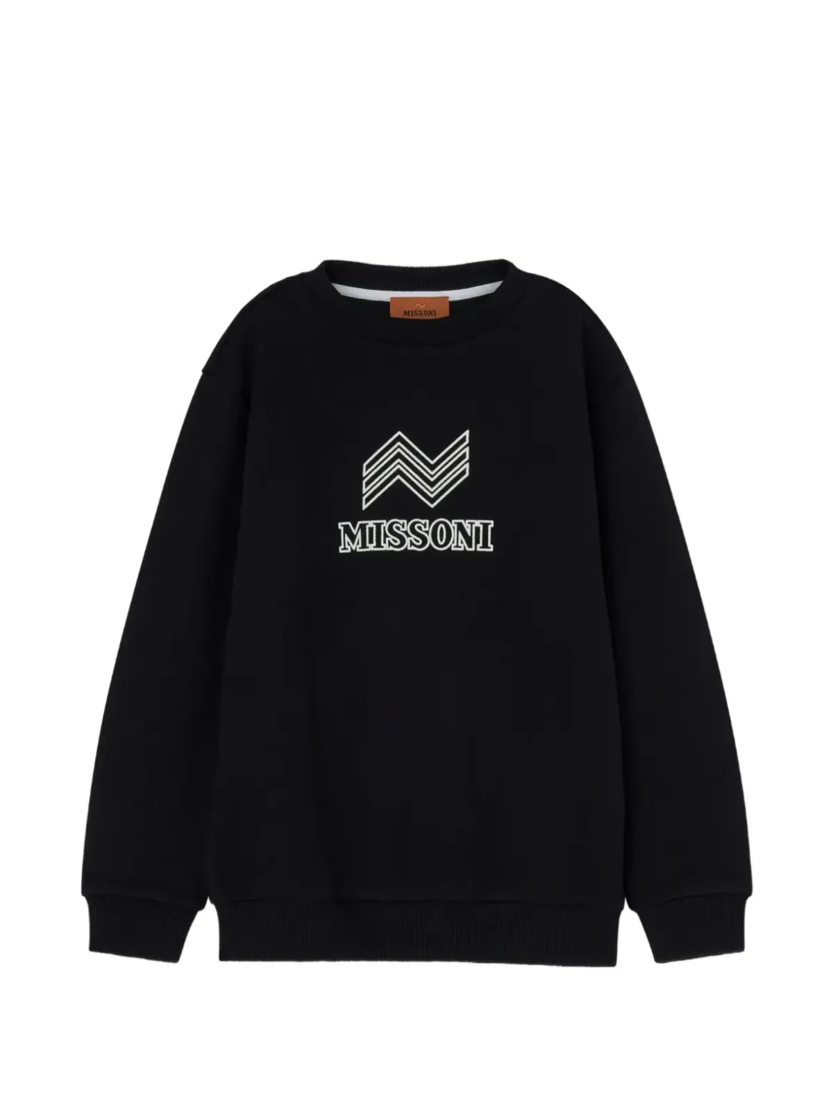 Missoni Kids ロゴディテール スウェットシャツ - 画像1