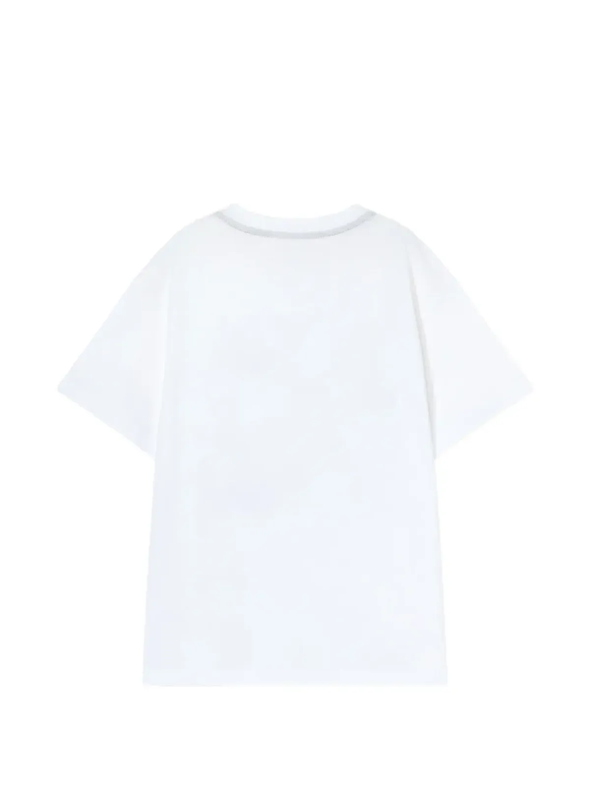 Missoni Kids ジグザグ柄のトリム Tシャツ - ホワイト - 画像2