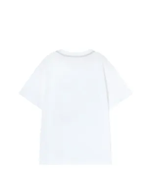 Missoni Kids ジグザグ柄のトリム Tシャツ - ホワイト - サムネイル2