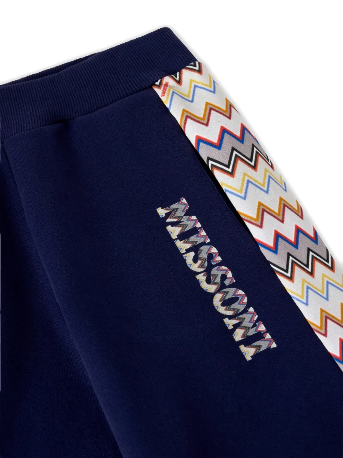 Missoni Kids ジグザグ柄トラックパンツ - 画像3