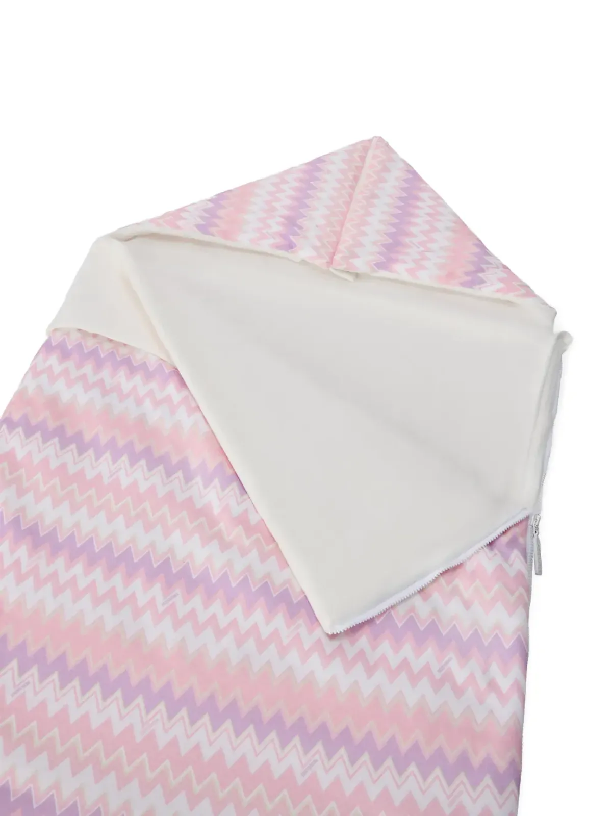 Missoni Kids ジグザグ柄のスリーピングバッグ - 画像3