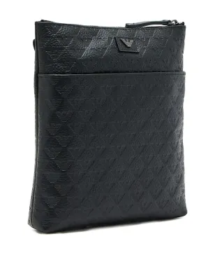 Emporio Armani ロゴ メッセンジャーバッグ - サムネイル4
