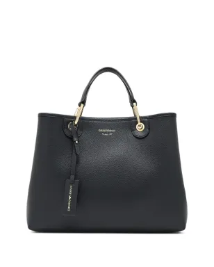 Emporio Armani ミディアムグレインレザー トートバッグ - サムネイル1