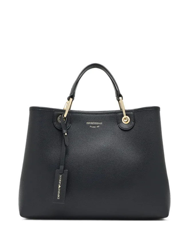 Emporio Armani Emporio Armani ミディアムグレインレザー トートバッグの商品画像