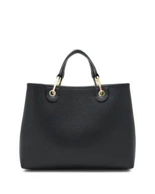 Emporio Armani ミディアムグレインレザー トートバッグ - サムネイル2