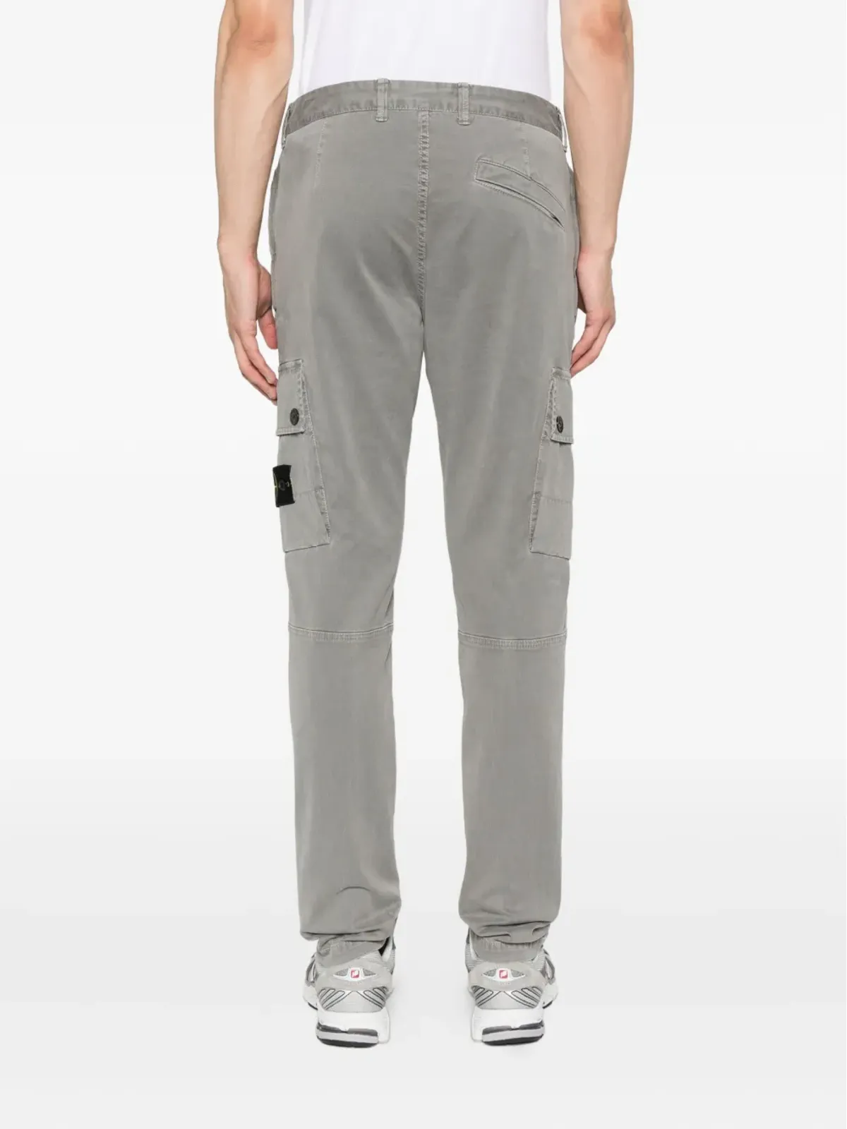 Stone Island cargo patch-pocket trousers - Grey - 画像4