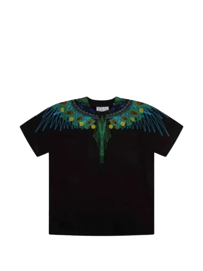 COUNTY OF MILAN KIDS COUNTY OF MILAN KIDS ウィングプリントTシャツの商品画像