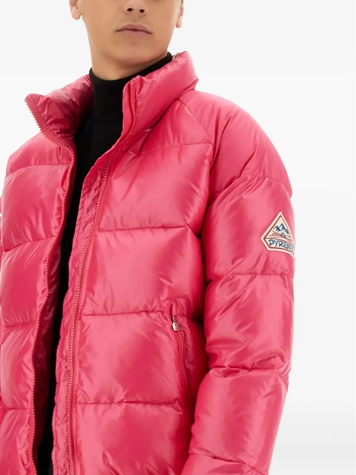 Pyrenex ヴィンテージ・ミシック ジップ付きキルティングジャケット - ピンク - 画像5