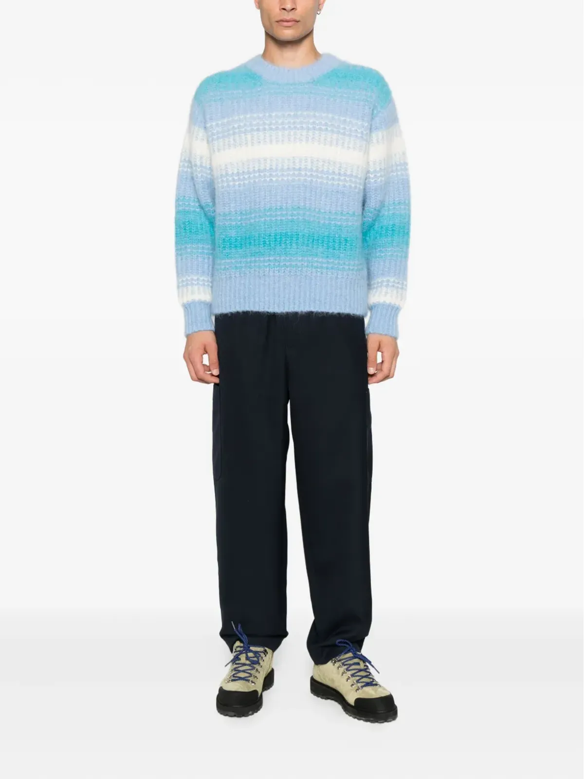 Kenzo バージンウールパンツ - ブルー - 画像2