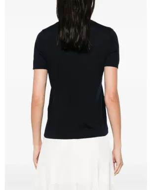 S Max Mara ブルーのウールTシャツ - サムネイル4