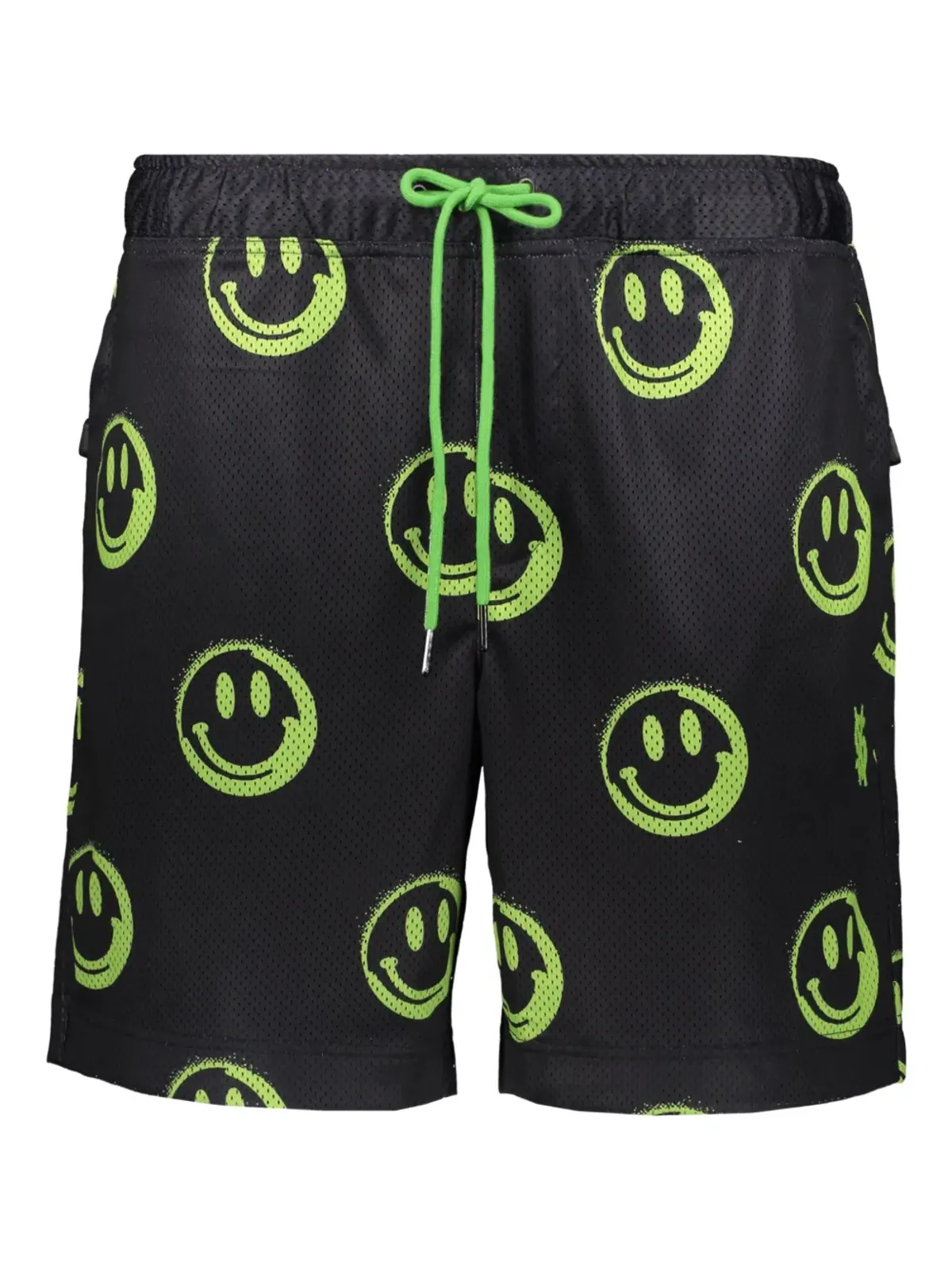 Ksubi スマイリーフェイス ドローストリングショーツ - ブラック - 画像1