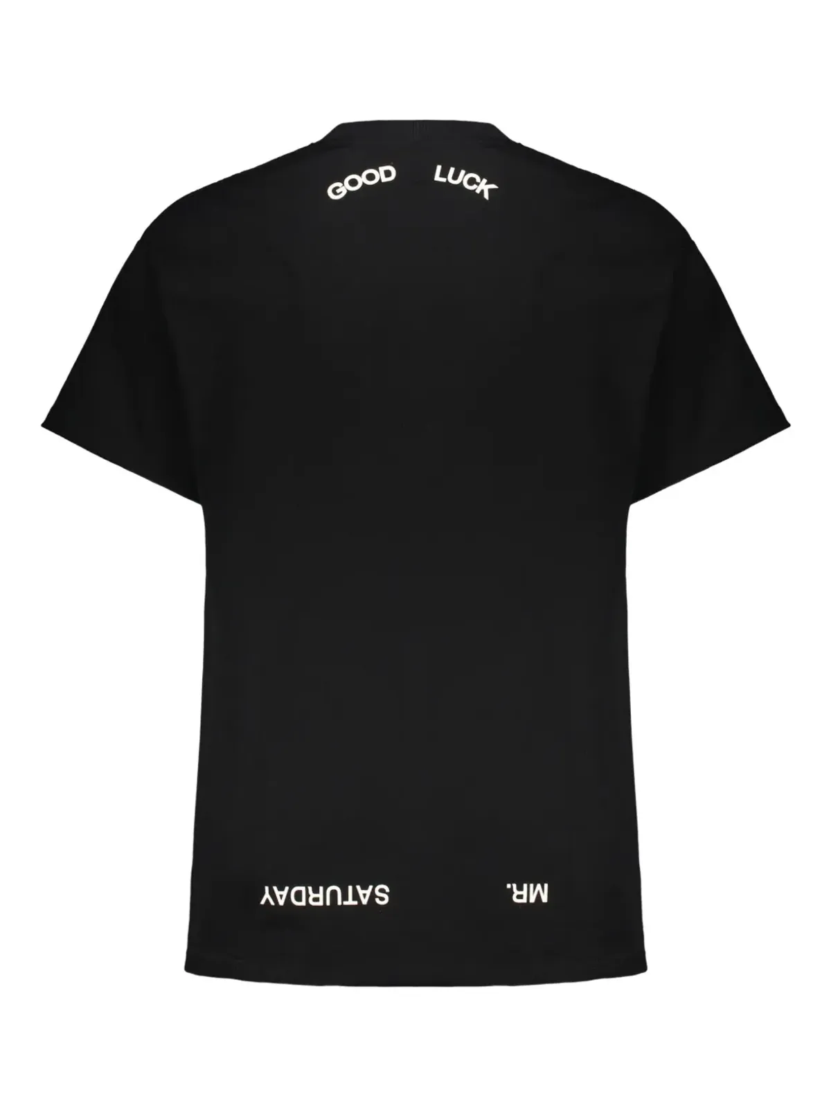 MR. SATURDAY リブネック ロゴTシャツ - 画像2