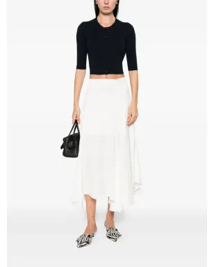 S Max Mara リブ編みボタン付きカーディガン - サムネイル2