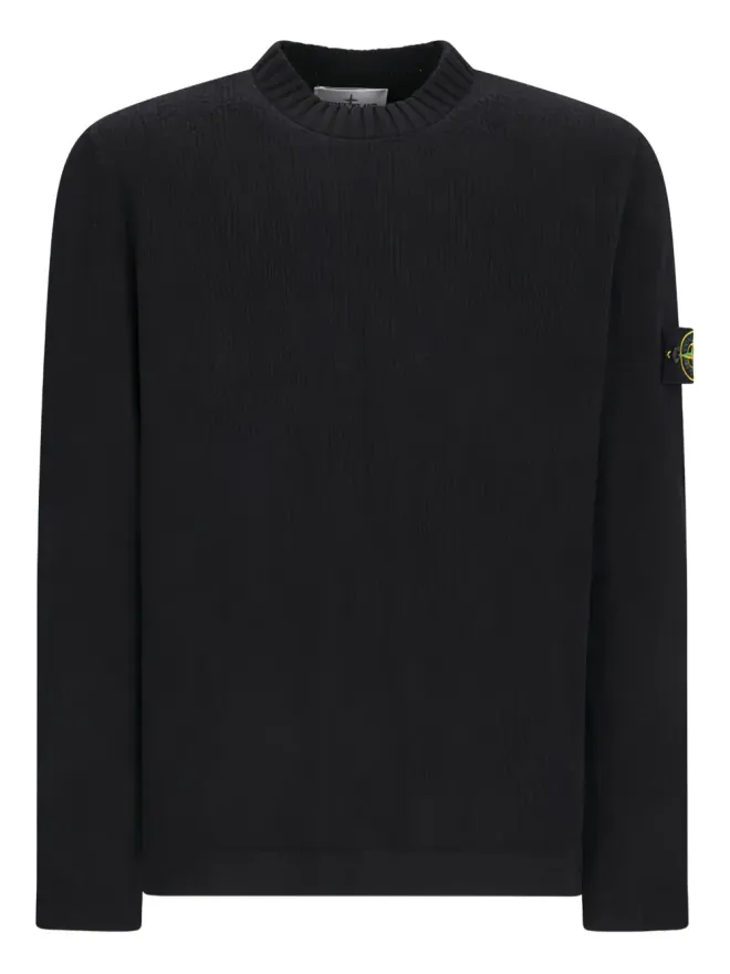 Stone Island Stone Island コンパスバッジ クルーネック セーターの商品画像
