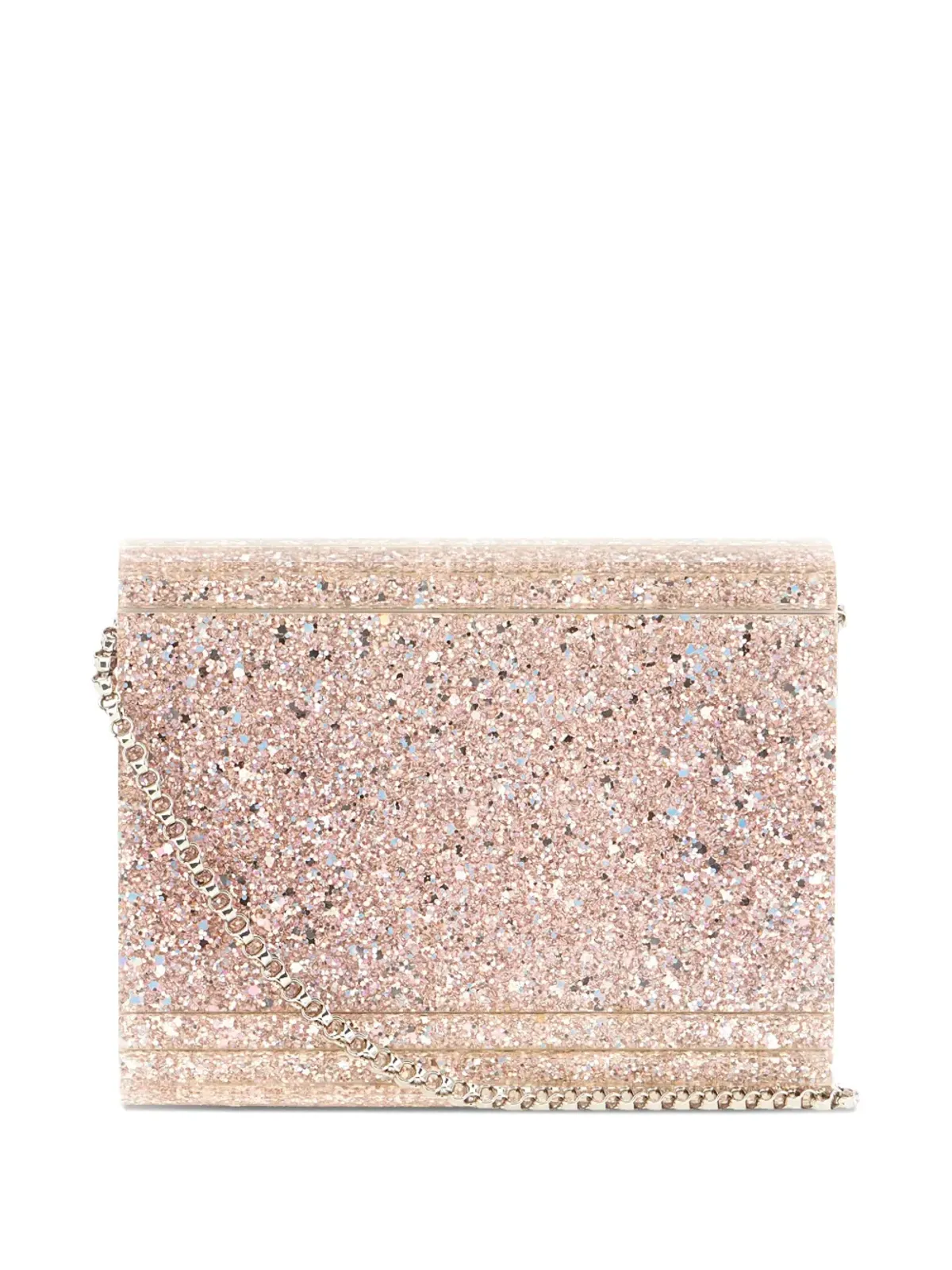 Jimmy Choo グリッターパネルドクラッチ - 画像2