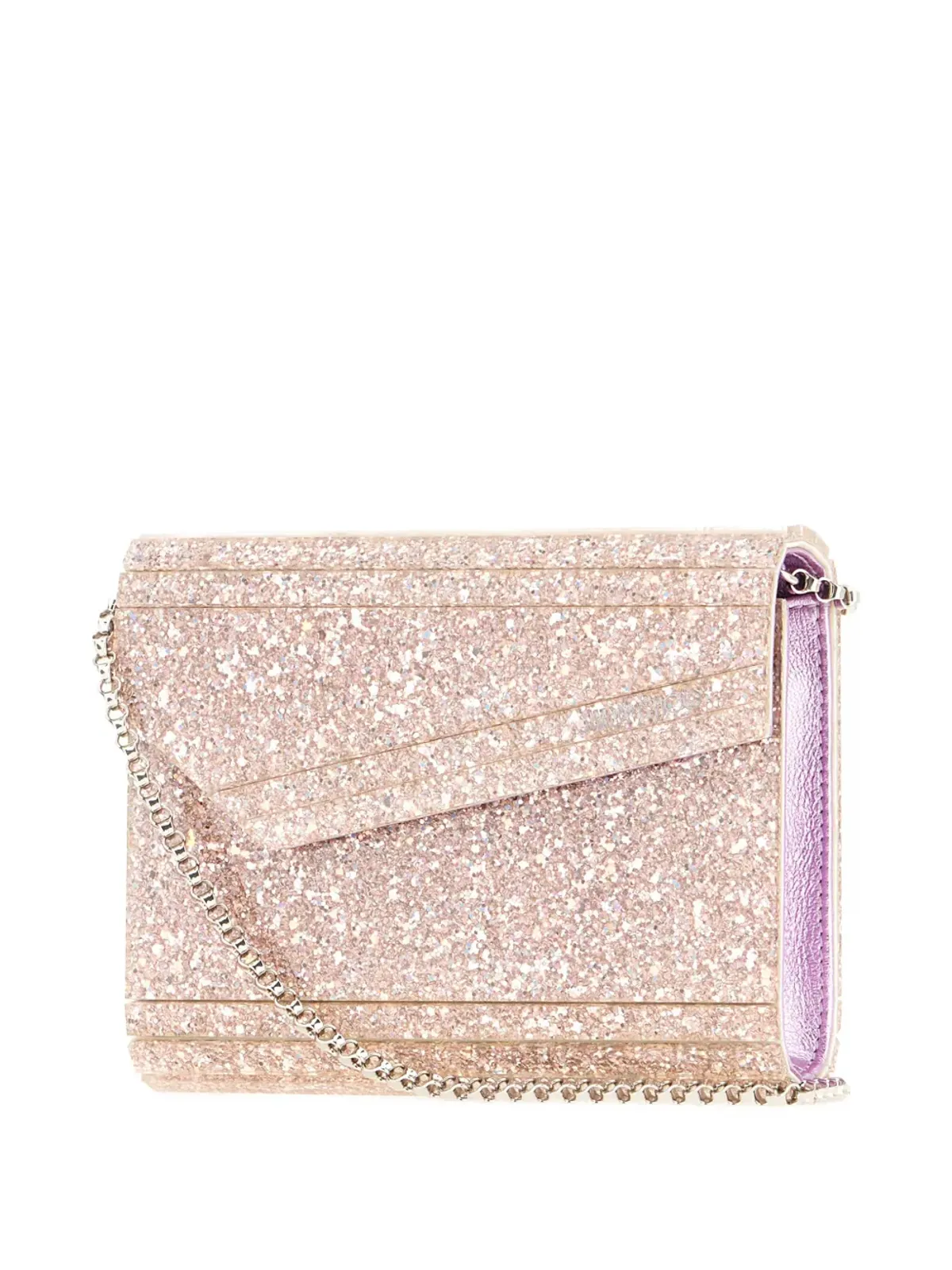 Jimmy Choo グリッターパネルドクラッチ - 画像3