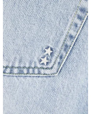 ICON DENIM ダブルスター リップドジーンズ - サムネイル3