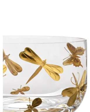 Artel Fly Fusion butterfly glass bowl - サムネイル2