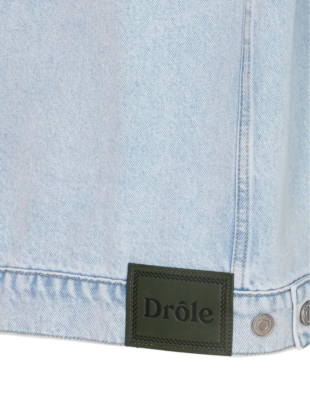 Drôle De Monsieur コーデュロイカラーのデニムジャケット - 画像3