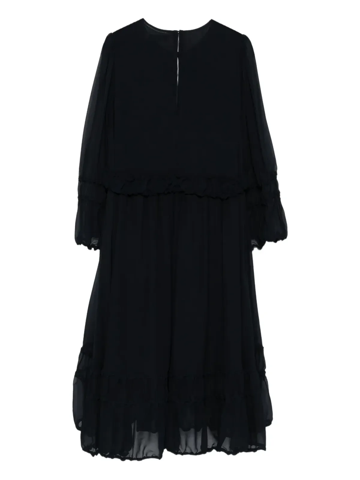 Dorothee Schumacher 長袖シルクドレス - 画像2