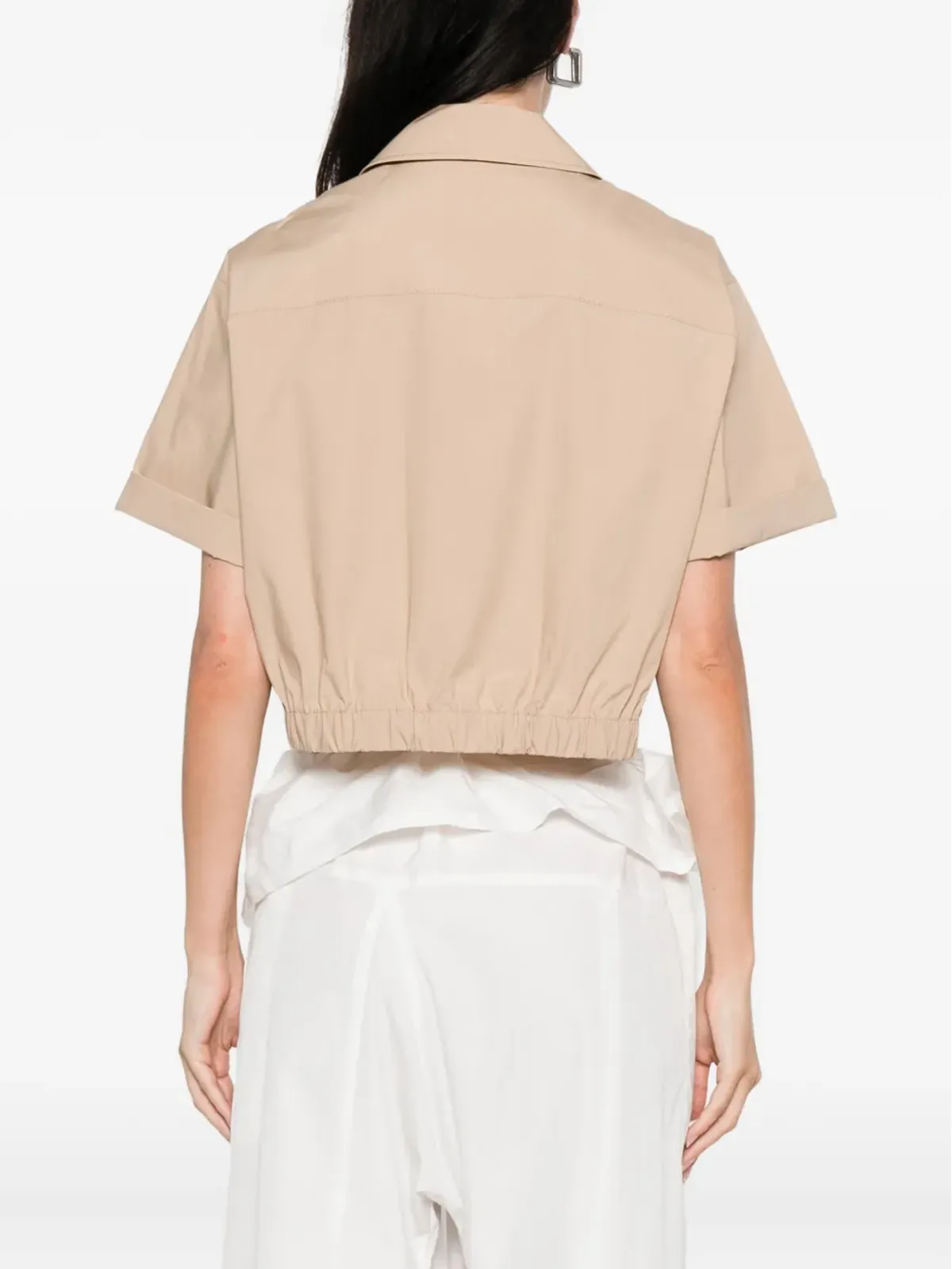 Dorothee Schumacher ボタン留めフラップポケットシャツ - 画像4