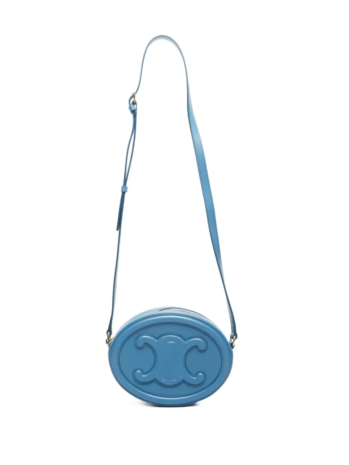Celine Pre-Owned 小型 Triomphe Oval クロスボディバッグ - 画像5