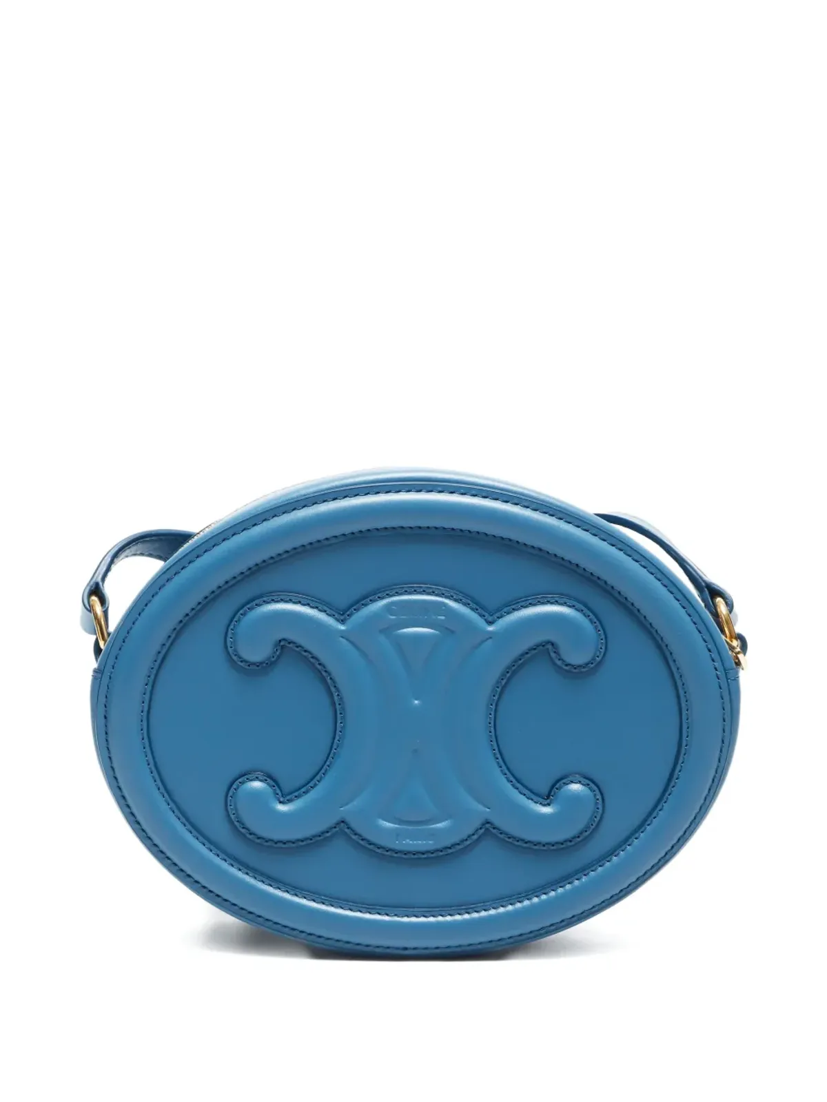 Celine Pre-Owned 小型 Triomphe Oval クロスボディバッグ - 画像2