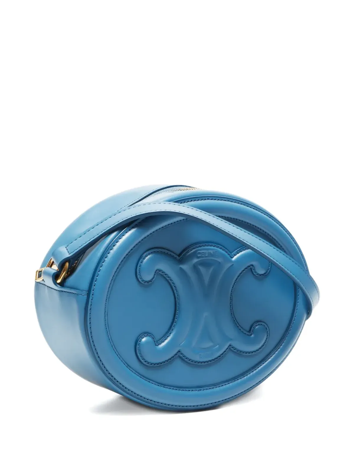 Celine Pre-Owned 小型 Triomphe Oval クロスボディバッグ - 画像3