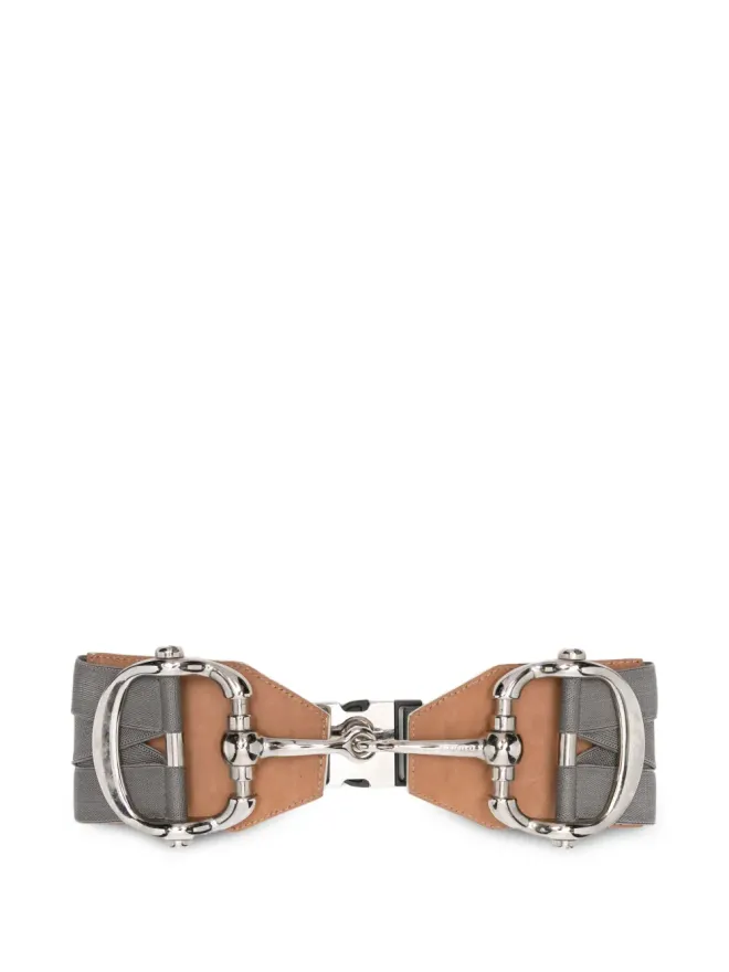 Gucci Pre-Owned Gucci Pre-Owned ダブルバックル ベルト グレー 2010sの商品画像