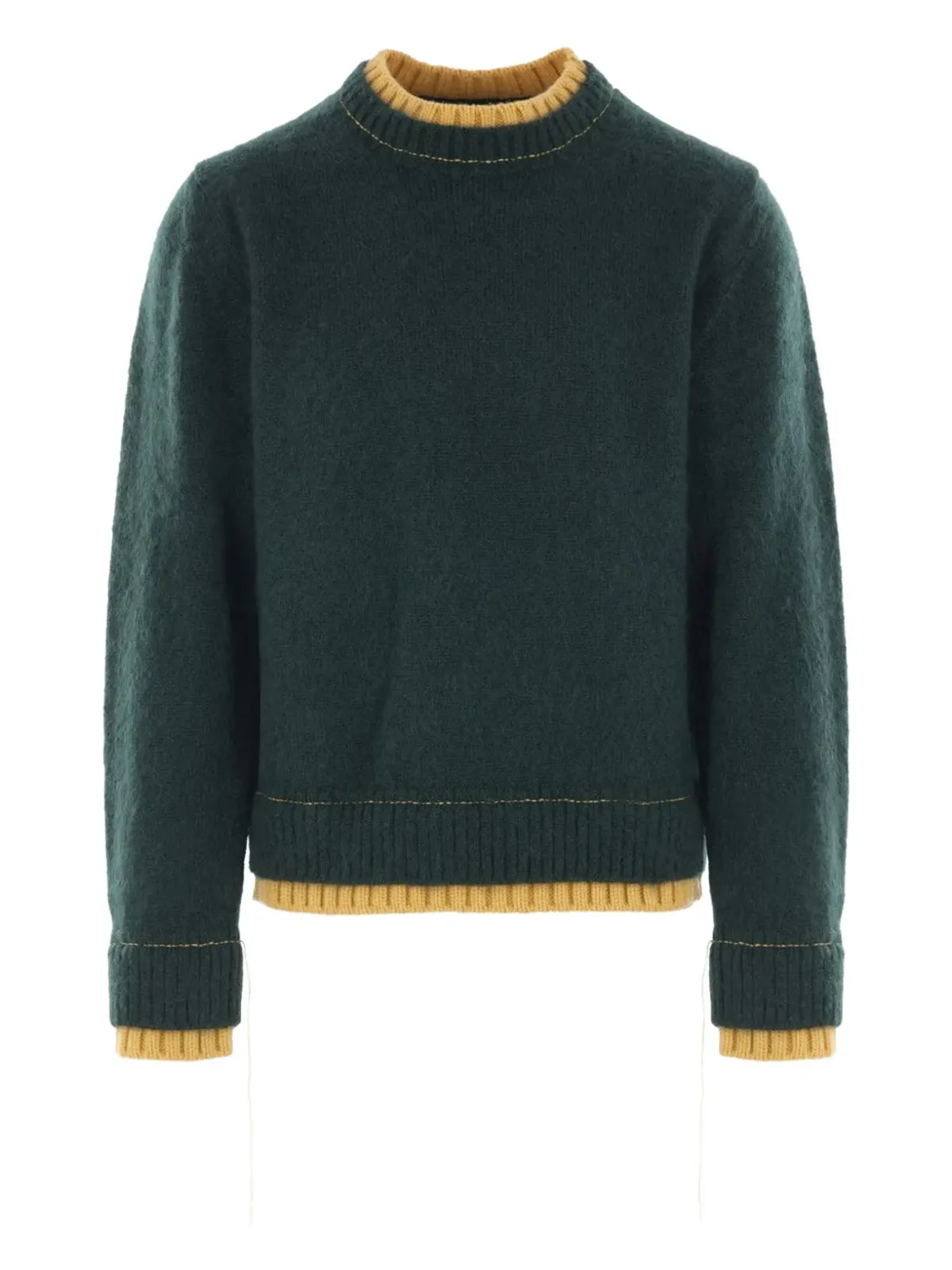 Sacai コントラストトリムセーター - 画像1