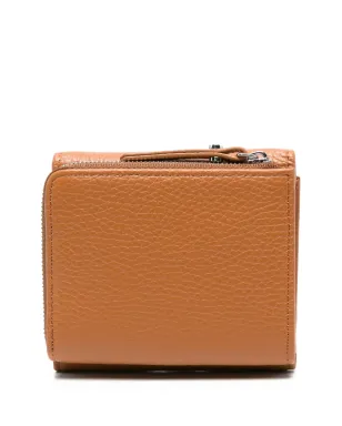 GIANNI CHIARINI グレインレザー ジップウォレット ブラウン - サムネイル2