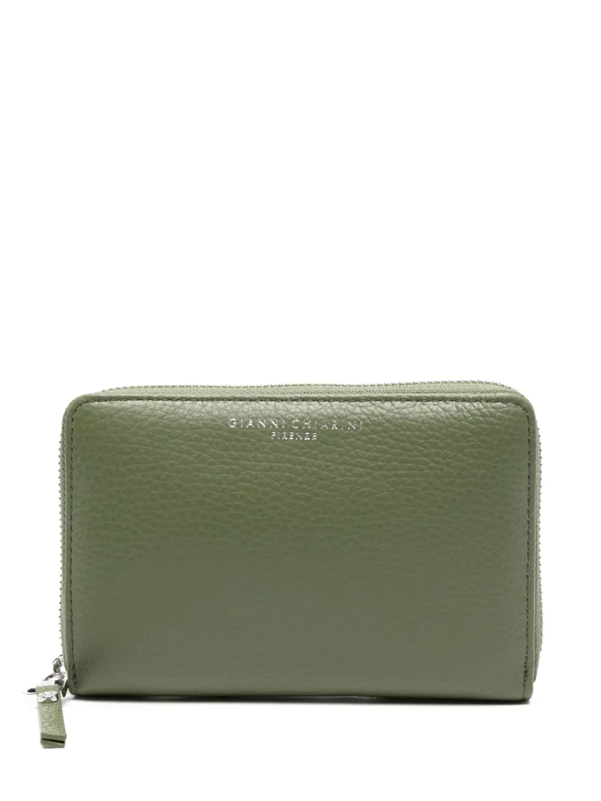 GIANNI CHIARINI グレインレザー ジップアラウンド ウォレット - 画像1