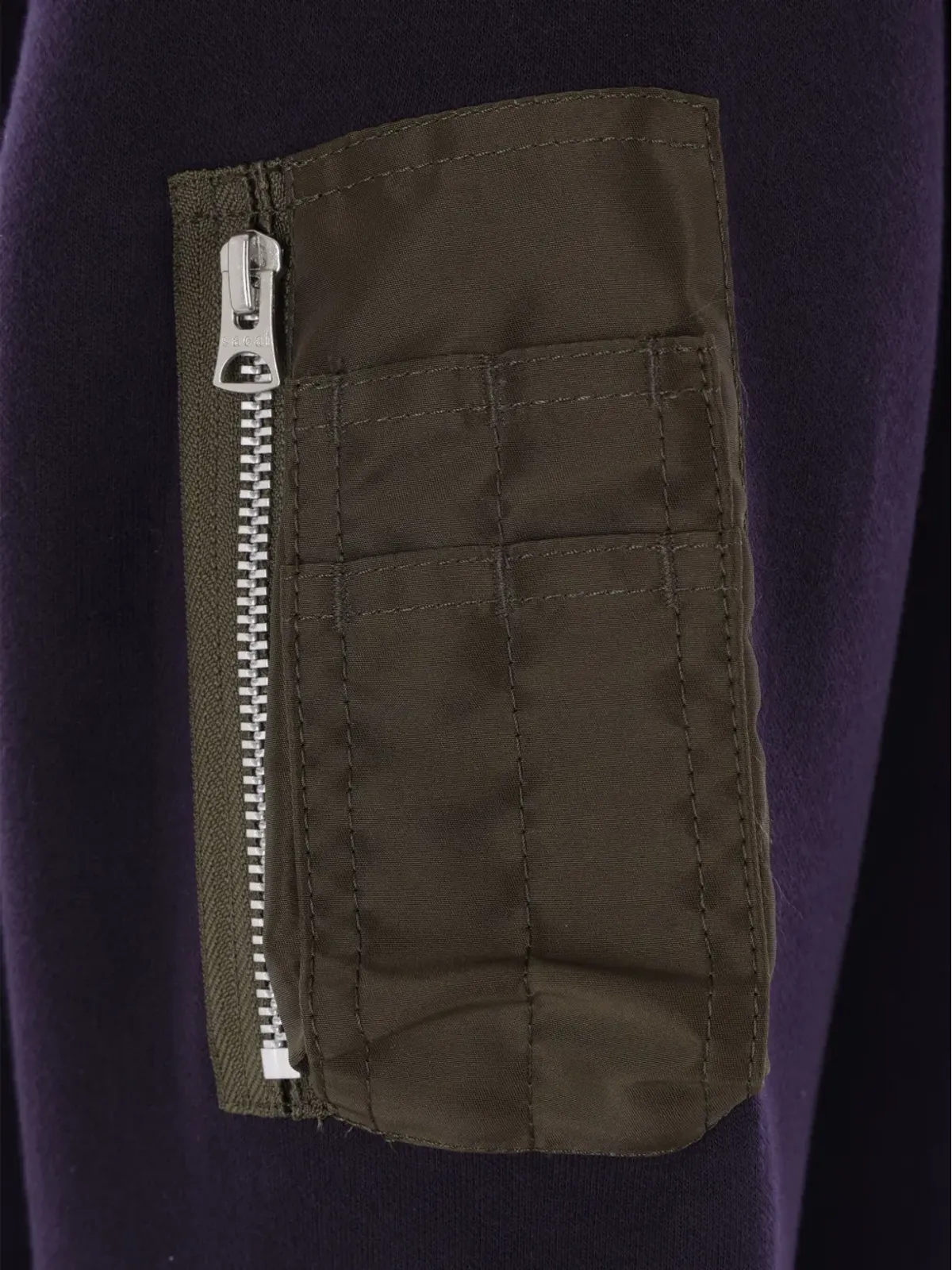 sacai ジップアップフーディ - 画像4