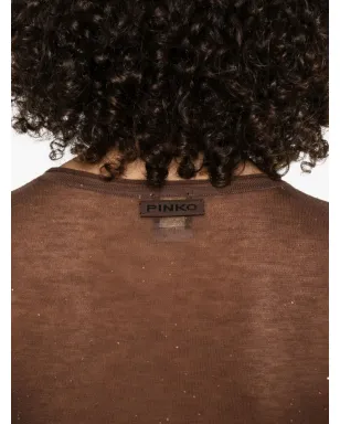 PINKO ラウンドネックTシャツ - ブラウン - サムネイル5