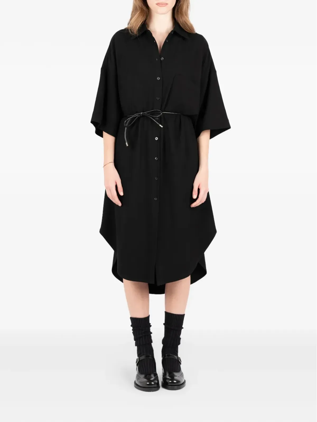 Société Anonyme Lotus ボタン-ダウン シャツワンピース - 画像1