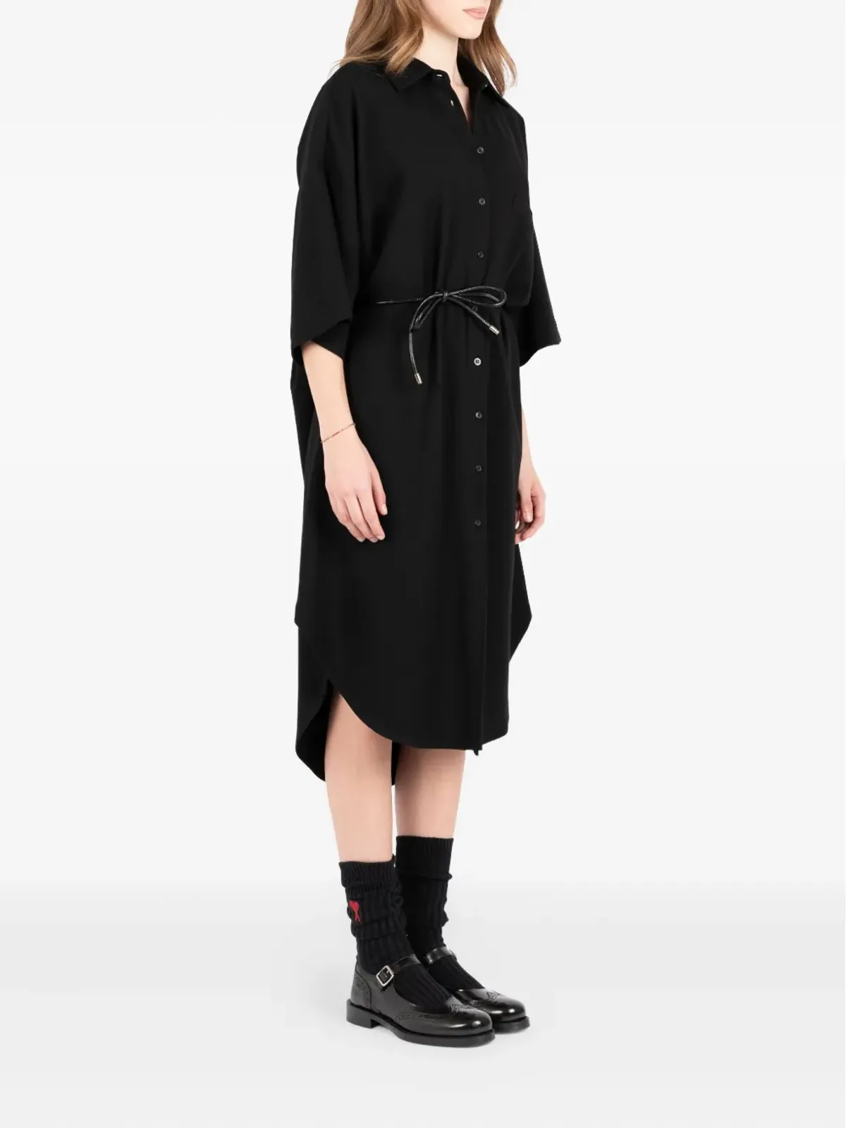 Société Anonyme Lotus ボタン-ダウン シャツワンピース - 画像2