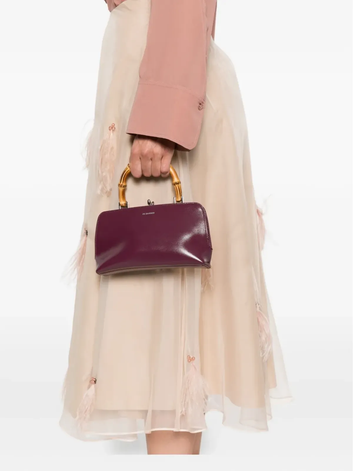 Dorothee Schumacher 羽毛装飾のチュールスカート - 画像5