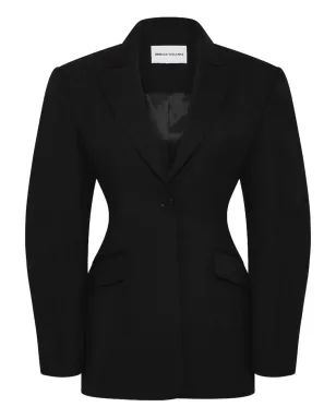 Rebecca Vallance Finley fitted blazer - Black - サムネイル1