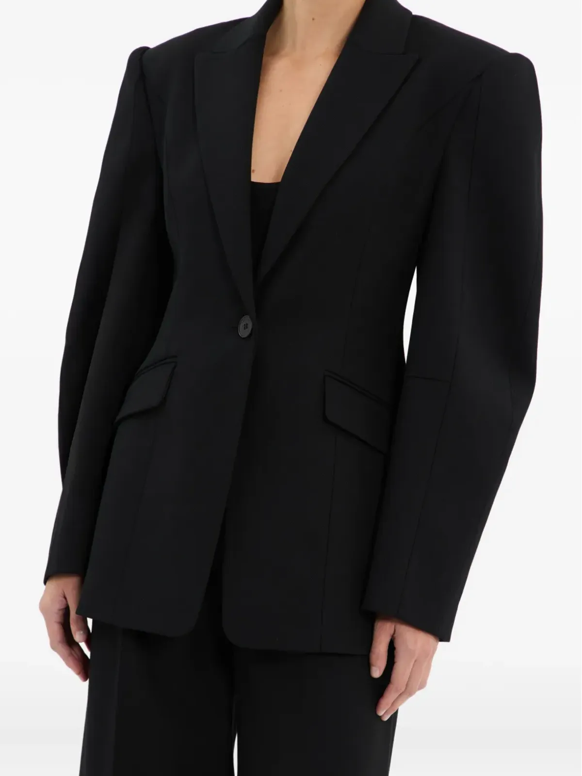 Rebecca Vallance Finley fitted blazer - Black - 画像5